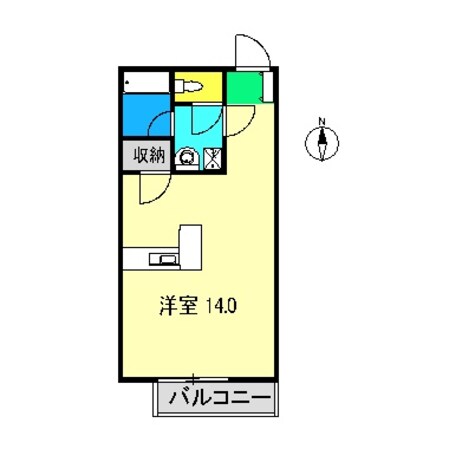 Sマンションの物件間取画像